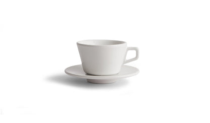 Angle Coffee Cup Set of 6 - Espresso, Cappuccino and Latte sizes available in multiple colours - MAD! Coffee, Created Co