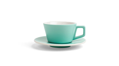 Angle Coffee Cup Set of 6 - Espresso, Cappuccino and Latte sizes available in multiple colours - MAD! Coffee, Created Co