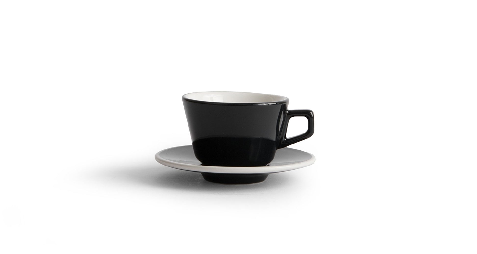 Angle Coffee Cup Set of 6 - Espresso, Cappuccino and Latte sizes available in multiple colours - MAD! Coffee, Created Co