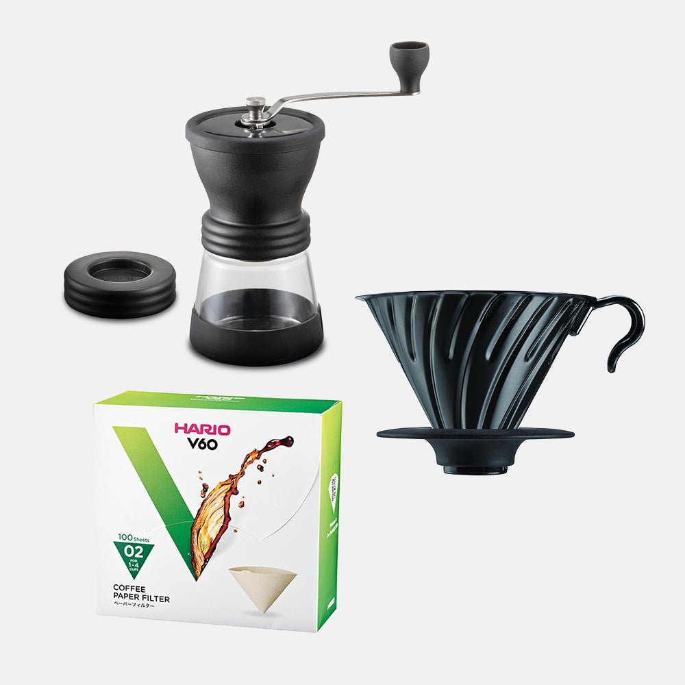 Hario Grinder & Dripper Brewers' Cup Champion Starter Kit - MAD! Coffee, Hario