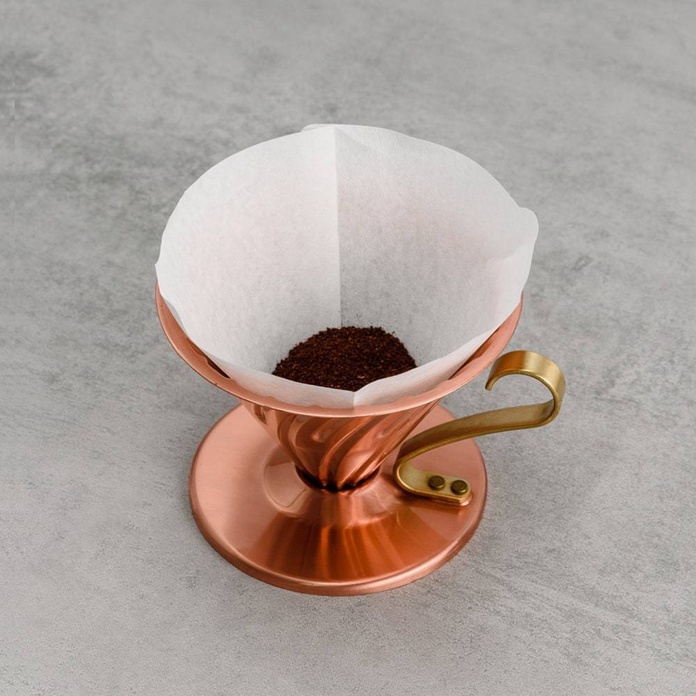 Hario V60 Copper Coffee Dripper Size 02 - MAD! Coffee, Hario