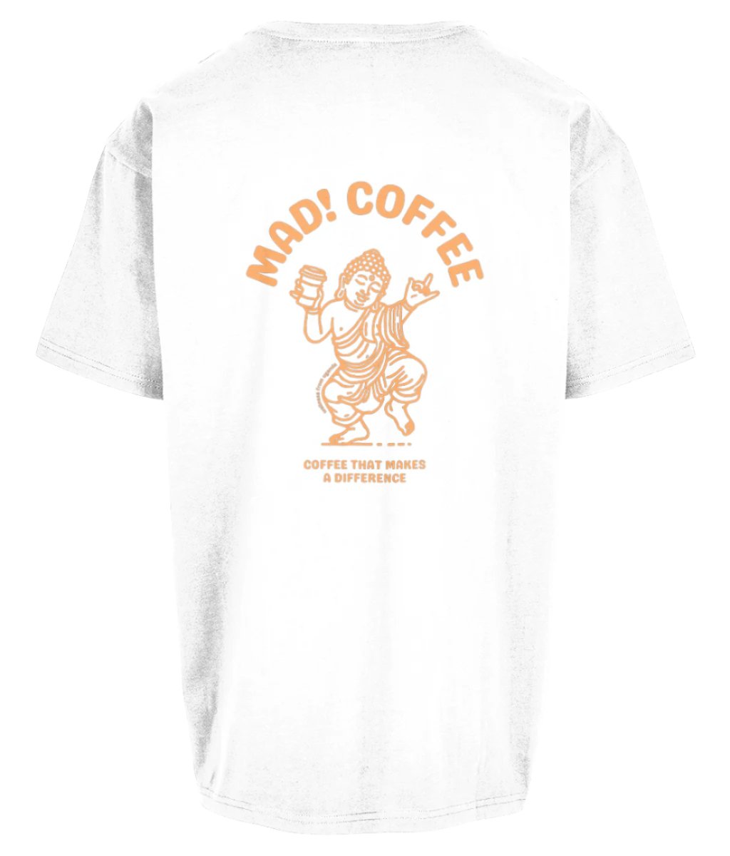 Heavy Oversized MAD! Buddha - Brand Orange - MAD! Coffee, MAD! Coffee