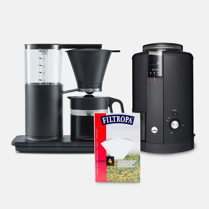 Wilfa Classic Tall Coffee Maker Bundle (Black) - MAD! Coffee, Wilfa