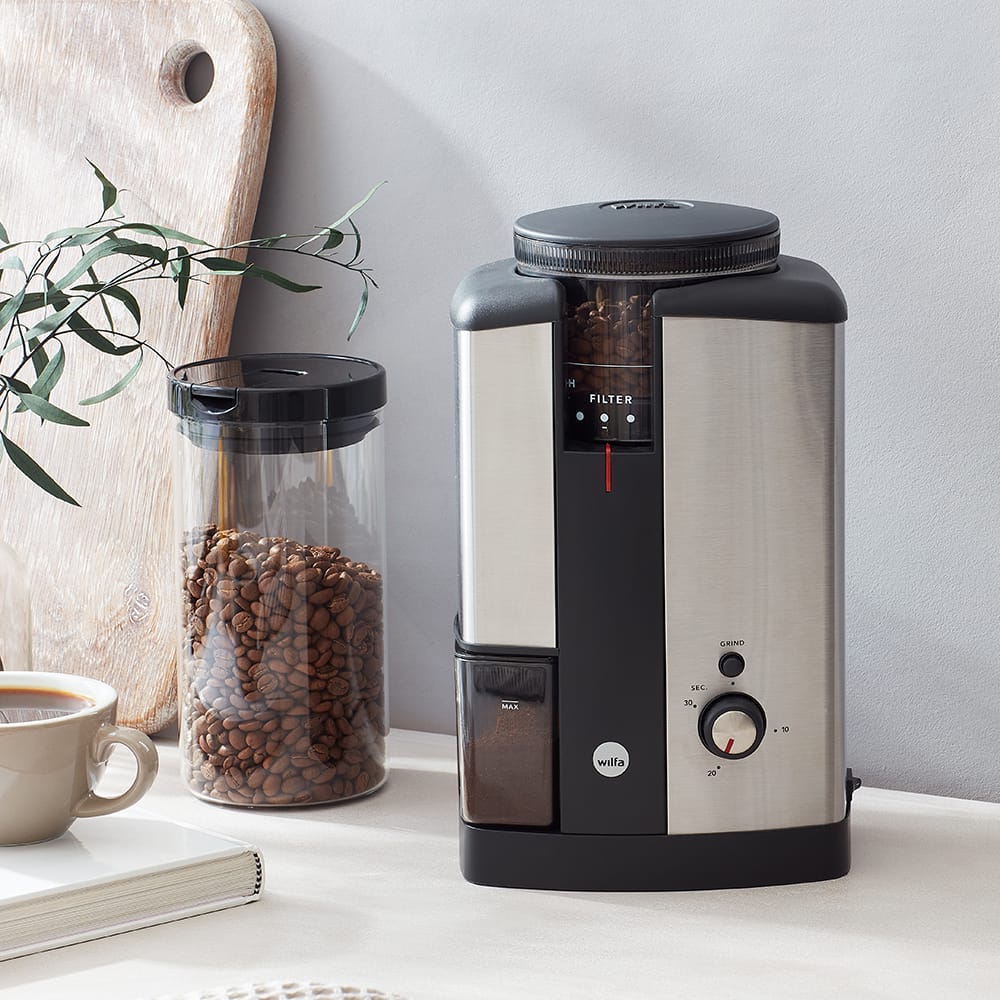 Wilfa Performance Compact Coffee Maker and Svart Coffee Grinder (Silver) Bundle - MAD! Coffee, Wilfa